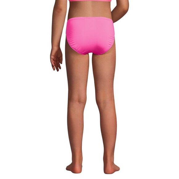 Lands end, Girls Chlorine Resistant Bikini‎ Swim Suit Bottoms pink size 10g New - Picture 2 of 5